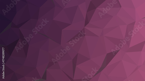 Abstract geometric low poly design with vibrant color gradients and sharp edges