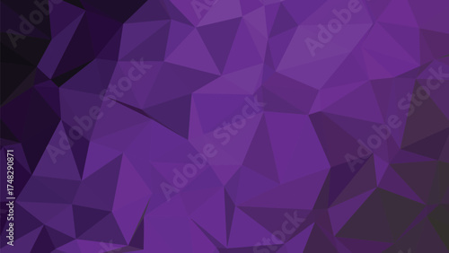 Abstract geometric low poly shapes with vibrant color gradients and sharp edges perfect for modern design backgrounds