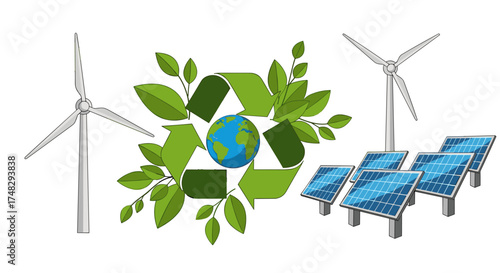 Renewable energy for environmental protection

