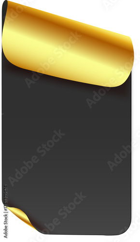Golden Bend Black Banner