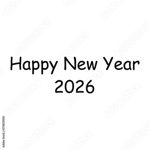 Happy new year 2026 wishing you a happy and prosperous new year in 2026