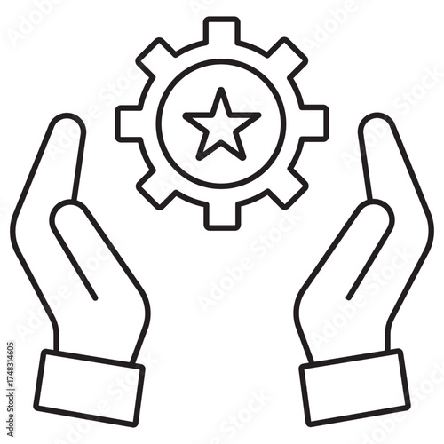 Skill Icon, Developing Essential Skills, Mastering the Art of Expertise, Building Skills for Future Success, Enhancing Performance through Skill Development, vector