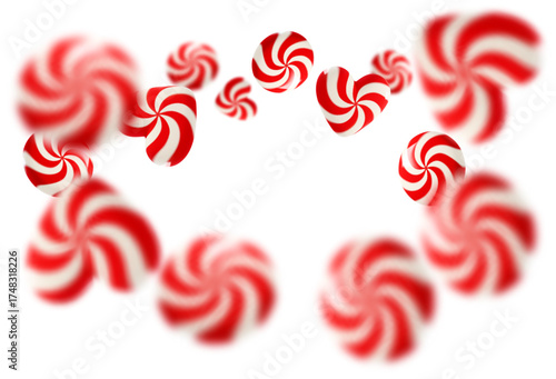 Christmas Candy Background