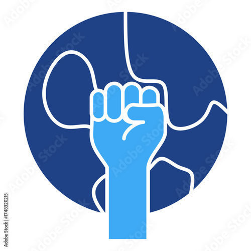 Civil Rights Simple Vector Icon Collection