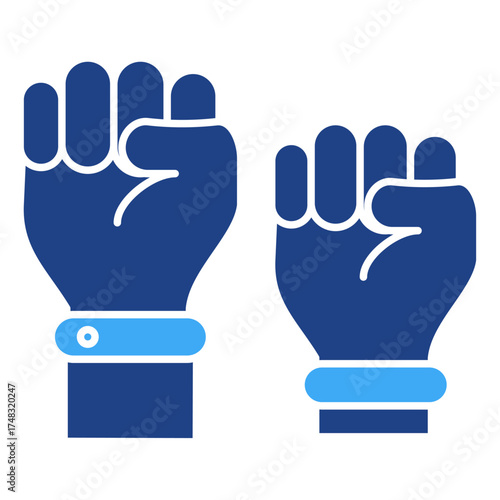 Fist Simple Vector Icon Collection