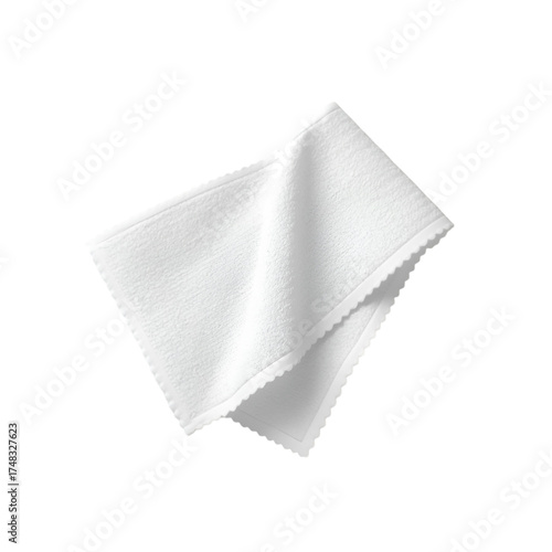 Wallpaper Mural paper napkins on white background Torontodigital.ca