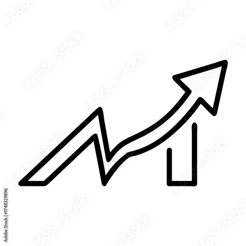Growth Arrow Illustration