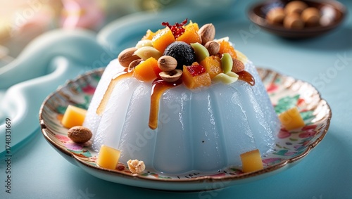 cake, meat, coffe, vietnams, mooncake, juice, lemon