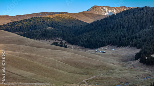 mountain landscape in the morning