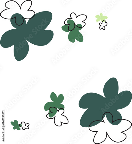 Simple Flowers Frame