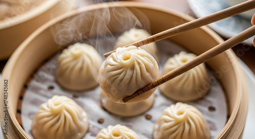 Dumplings with sticks
