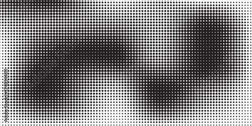 Red halftone dots blue color pattern gradient grunge texture background art