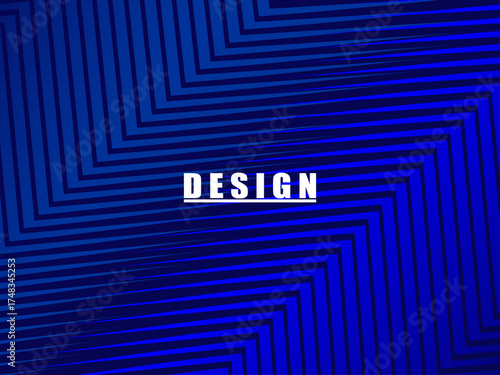 Premium background design with diagonal dark blue stripes pattern. Vector horizontal template for digital lux business banner, contemporary formal invitation, luxury voucher, prestigious gift certific