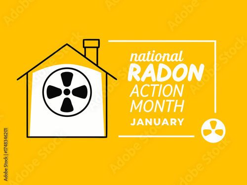 National Radon Action Month in January Awareness and Prevention for Healthy Homes and Communities