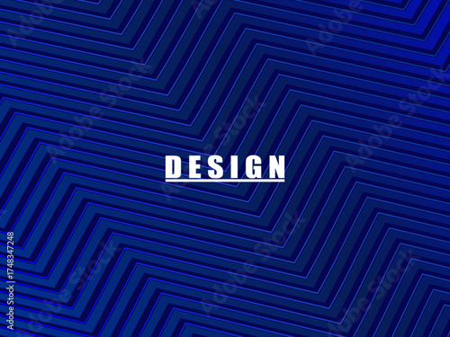 Premium background design with diagonal dark blue stripes pattern. Vector horizontal template for digital lux business banner, contemporary formal invitation, luxury voucher, prestigious gift certific