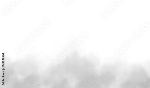 Realistic cloud or smoke transparent background. Template fog. Special effect of steam, png fog.
