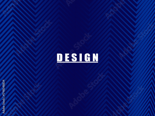 Premium background design with diagonal dark blue stripes pattern. Vector horizontal template for digital lux business banner, contemporary formal invitation, luxury voucher, prestigious gift certific