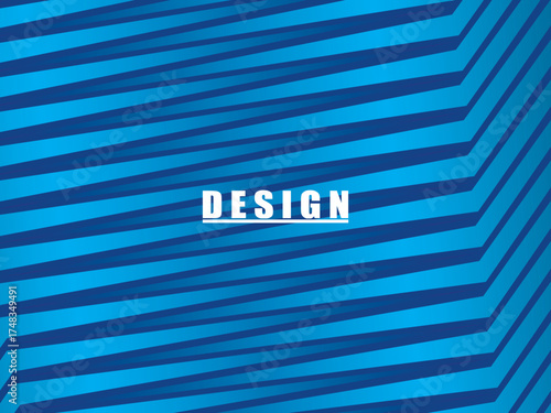 Premium background design with diagonal dark blue stripes pattern. Vector horizontal template for digital lux business banner, contemporary formal invitation, luxury voucher, prestigious gift certific