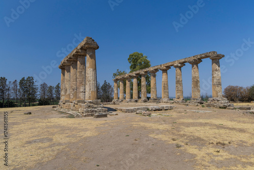 tempio di Apollo presso  Metaponto in Basilicata