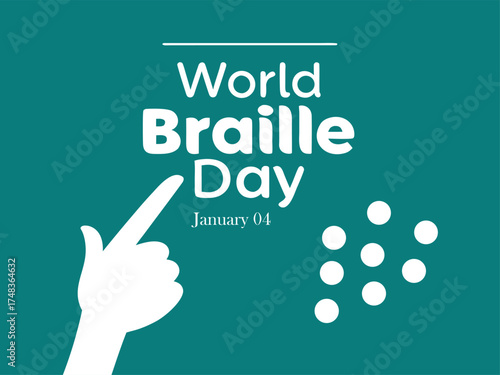 Celebrating World Braille Day on January 4th with a Symbol of Awareness