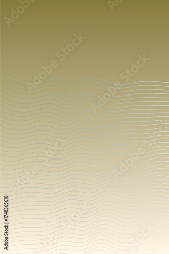 Vector illustration of an abstract striped brown paper texture pattern for a vintage design. Aquamarine to Pearl White Abstract Ripple Wallpaper 