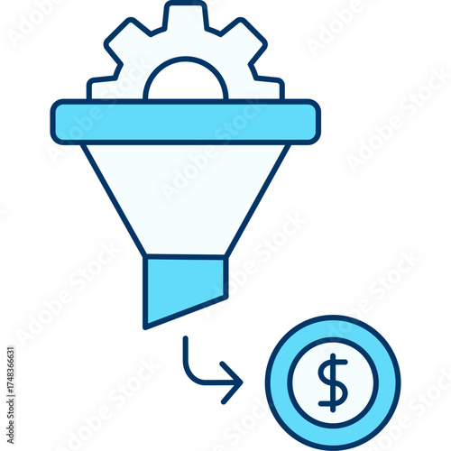 Sales Funnel Icon