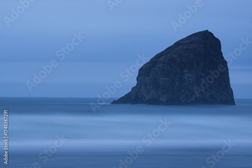 Haystack Rock off the Oregon Coast