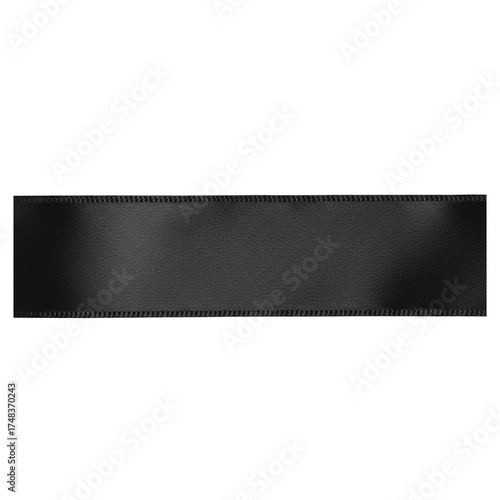 Wallpaper Mural Wavy curved light blue satin ribbon element Torontodigital.ca