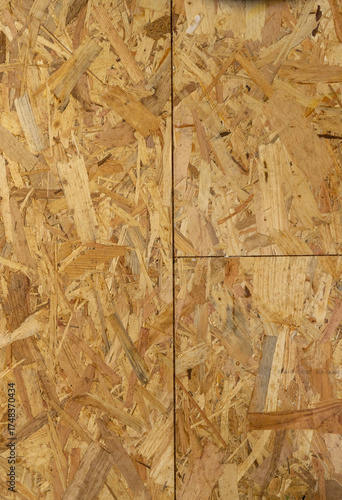 OSB Platten Holzplatten von oben