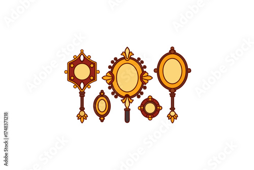 Sei of mirrors