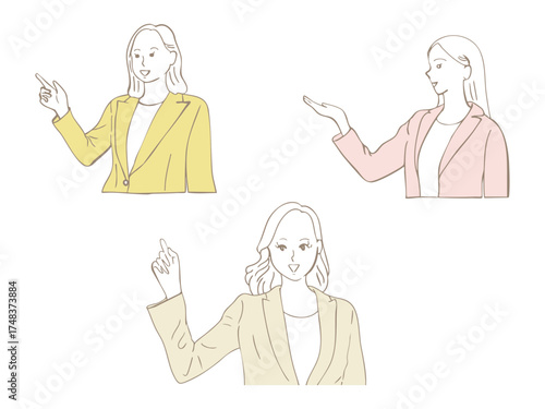 女性　手　指