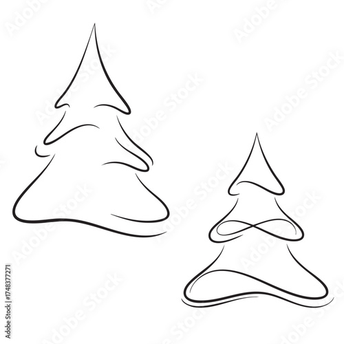 Simple Gift Box with Bow Silhouette Icon Vector