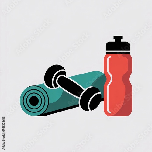 spray bottle with liquid