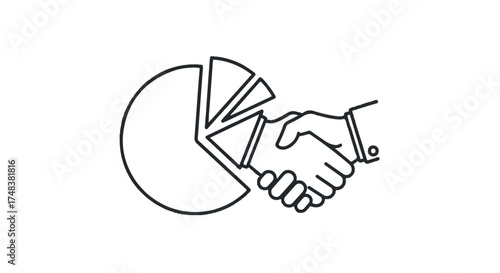 Illustration of a gold medal with a trophy on top, against a white background, conveying achievement and success with a simple and iconic design.
