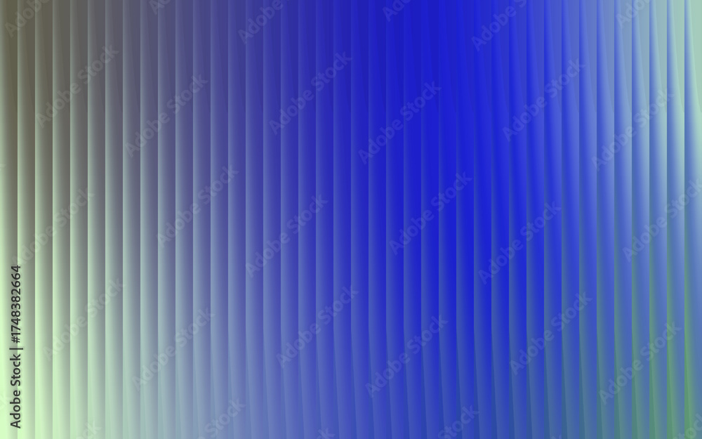 Obraz premium Abstract vertical ribbed texture with a gradient of blue and green light creating a modern background