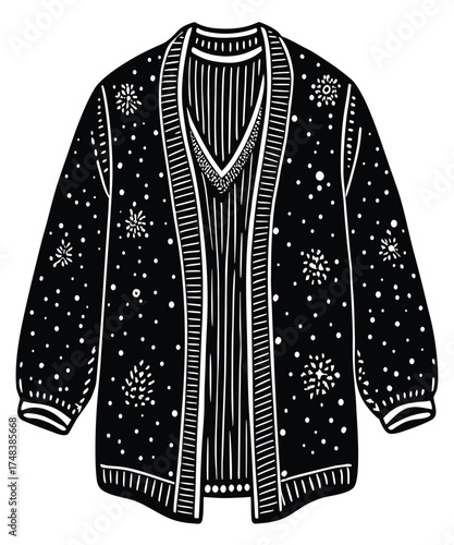 An isolated blue plaid shirt is a casual cotton clothing garment with a collar for warm winter wear