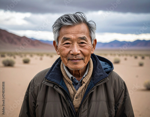 portrait of an elderly man