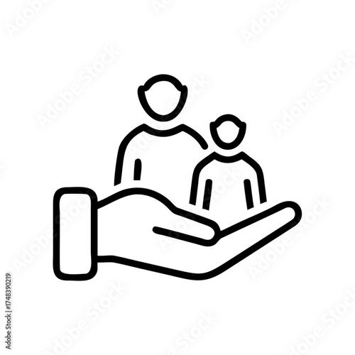 Senior Support Center Illustration