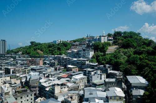 aerial view of Taiwan