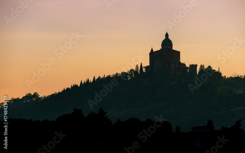 San Luca Silhouette at Dusk
