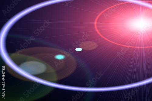 Creative lighting in the room