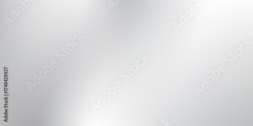 Vector abstract aluminum grey sheet with reflection. Platinum and titanium abstract cold simple abstract
