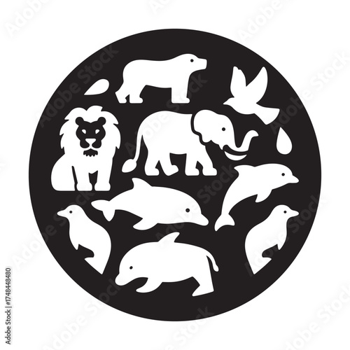 polar bear icon