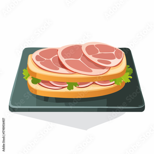 Schinkensandwich