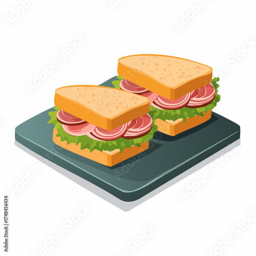 Schinkensandwich