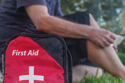 Emergency First Aid Kit for Home Travel Outdoor Use for an emegency while traveling or in the field