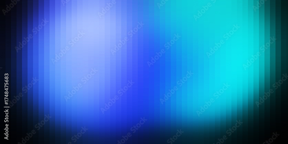 Fototapeta premium Abstract glowing grainy background design with black blue white gradient texture and smooth vibrant light