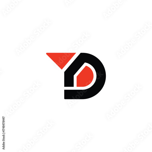Free Download Abstract YD DY Icon Design with a Sleek Appearance - GFXLoad