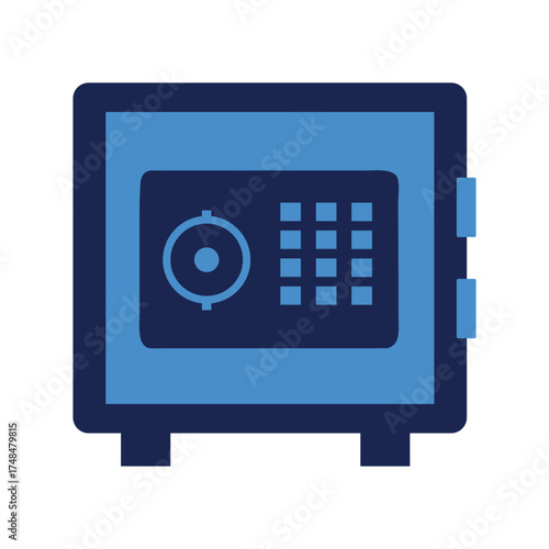 Security Safe Strongbox Vault Protection Finance Icon