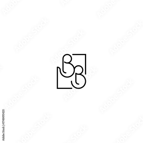 double b logo.eps